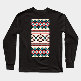 Colorful Geometric Pattern Phone Case 9 Long Sleeve T-Shirt